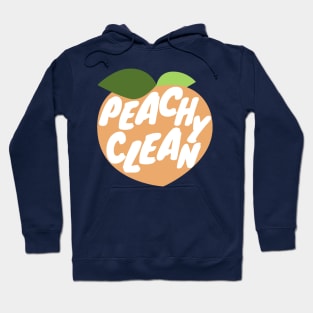 peachy clean peach Hoodie